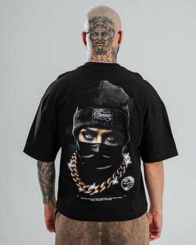 Camiseta Boxy Chain Rebel Camiseta Boxy Chain Rebel