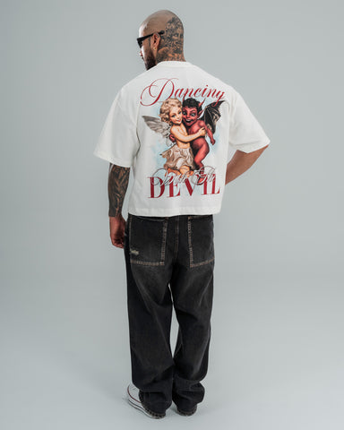 Camiseta Boxy Dancing With The Devil Camiseta Boxy Dancing With The Devil