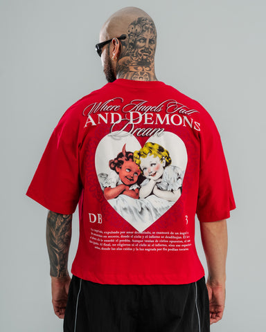 Camiseta Boxy Forbidden Love Camiseta Boxy Forbidden Love