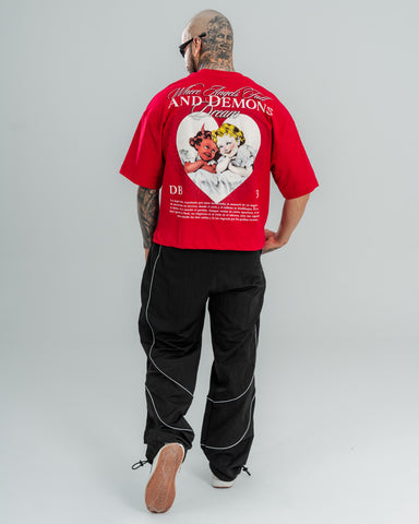 Camiseta Boxy Forbidden Love Camiseta Boxy Forbidden Love