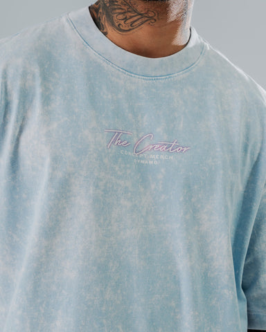 Camiseta Oversize Acid Wash Retro Icons Camiseta Oversize Acid Wash Retro Icons