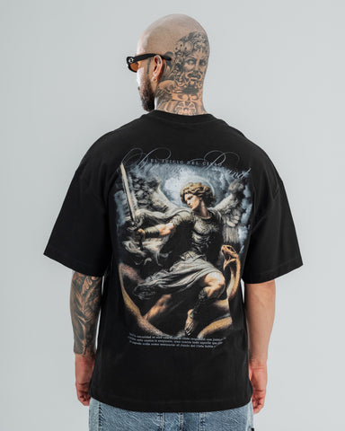 Camiseta Oversize Divine Judgement Camiseta Oversize Divine Judgement