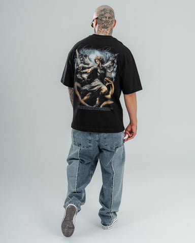 Camiseta Oversize Divine Judgement Camiseta Oversize Divine Judgement