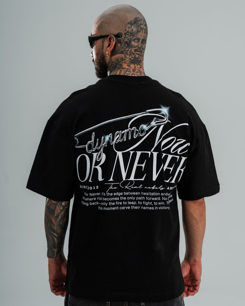 Camiseta Oversize Now or Never