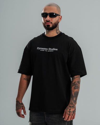 Camiseta Oversize Now or Never Camiseta Oversize Now or Never