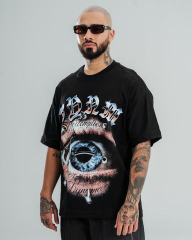 Camiseta Oversize Redemption Eye Camiseta Oversize Redemption Eye