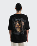 Camiseta Negra Oversize Guardian's