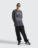 Camiseta Gris Oversize Fearless