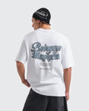 Camiseta Blanca Oversize Bringers of Mayhem
