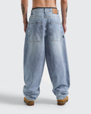 Jeans Azul Barrel Stone Fade