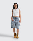 Crop Top Blanco Royal Muse