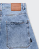 Jeans Azul Barrel Stone Fade
