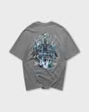 Camiseta Gris Oversize Warrior of World