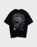 Camiseta Negra Oversize Iron Fang