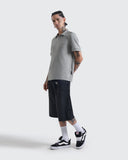 Polo relaxed fit gris para hombre – vista 8 – Dynamo Brand