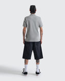 Polo relaxed fit gris para hombre – vista 7 – Dynamo Brand