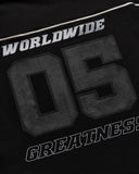 Camiseta Negra Oversize Worldwide
