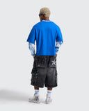 Camiseta Azul Boxy Striker