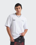 Camiseta Blanca Oversize Rebellion