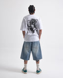 Camiseta Blanca Oversize Nightnare