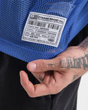Camiseta Boxy Blue Mesh