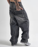 Jeans Baggy Lavado Gris