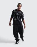 Camiseta Negra Oversize Worldwide