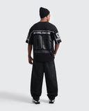 Camiseta Negra Oversize Worldwide