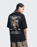 Camiseta Negra Oversize Apocalypse