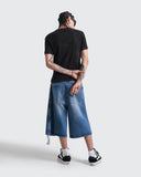 Camiseta Negra Relaxed Fit Core Washed