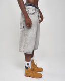 Bermuda Jorts  Black Wash