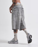 Bermuda Jorts  Black Wash