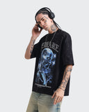 Camiseta Negra Oversize Code X