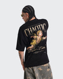 Camiseta Negra Oversize Silent