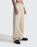 Pantalón crema Cream Relax para hombre – vista 5 – Dynamo Brand