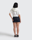 Crop Top Blackheat  con Capucha