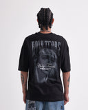 Camiseta Oversize Negro Holy Tears