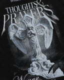 Camiseta Negra Oversize Silent Prayers