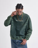 Jumper Verde Oversize Washed