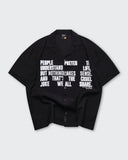 Camisa Negra Oversize No Filter