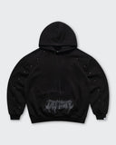 Hoodie Negro Oversize Obsidian