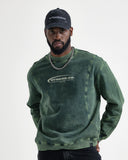 Jumper Oversize Washed Green
