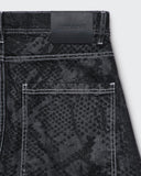 Jean barrel azul Classic Wide para hombre – vista 3 – Dynamo Brand