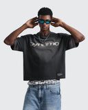 Camiseta Gris Boxy Self-Owned