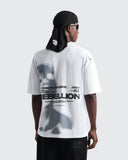 Camiseta Blanca Oversize Fear No More