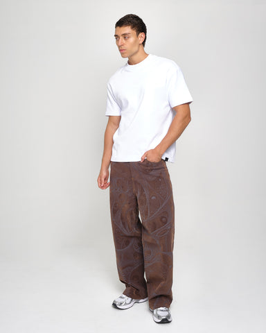 Jean Baggy Basico Beige