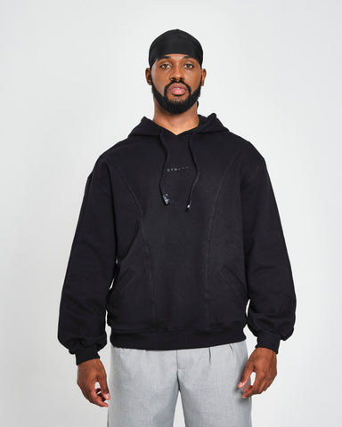 Hoodie Oversize Essential Black