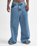 Jean Baggy Elephant Light Wash