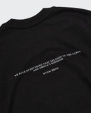 Camiseta Negra Oversize Alpha