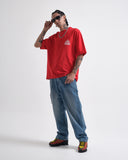 Camiseta Roja Oversize Rebels Fire